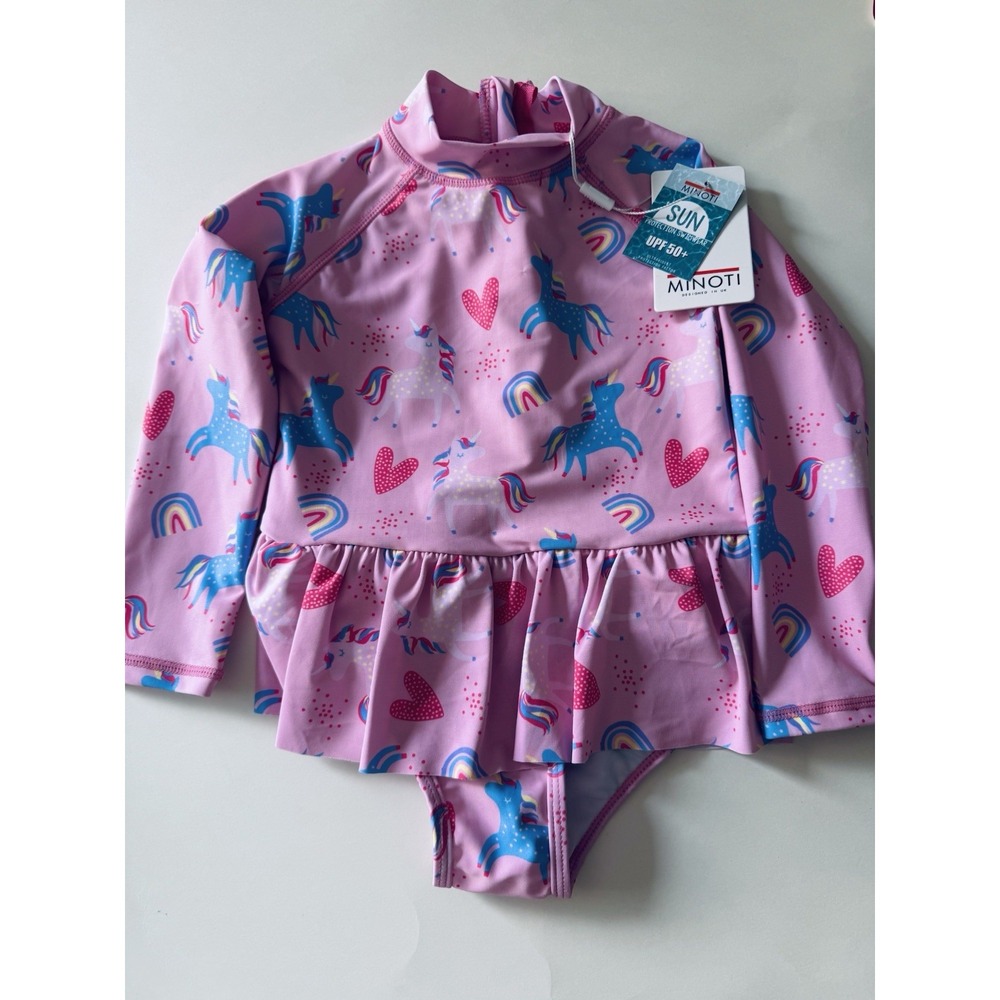 Minoti unicorn swimsuit B1‎